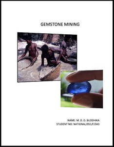 Gemstone Mining